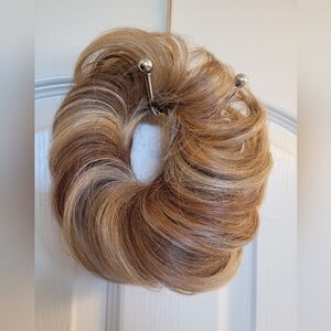 Blonde Hair Bun Extension